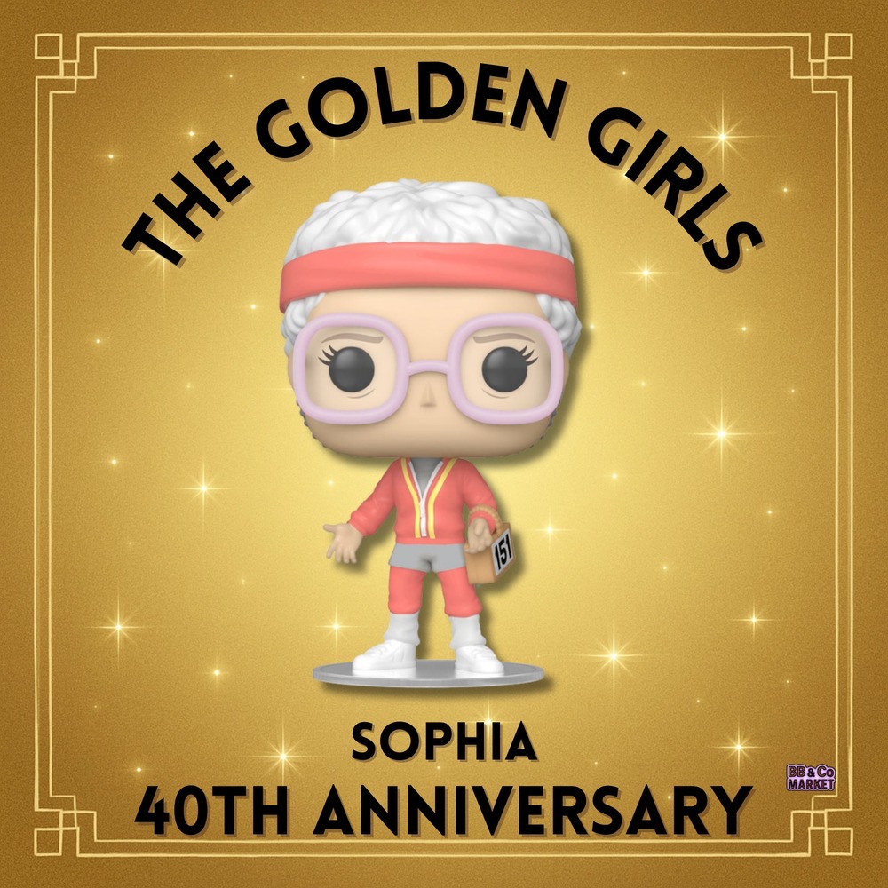 Golden Girls 40th Anniversary Sophia Funko Pop! Vinyl Figure | With Protector